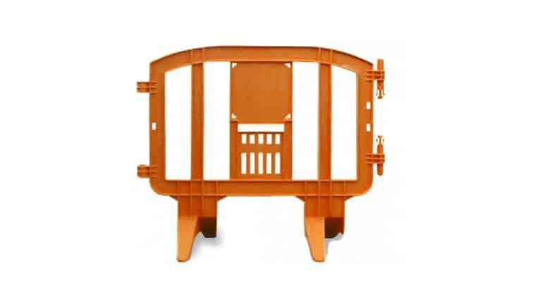 4′ Minit Plastic Crowd Control Barricade – Orange | Rental 4′ Minit Plastic Crowd Control Barricade – Orange | Rental