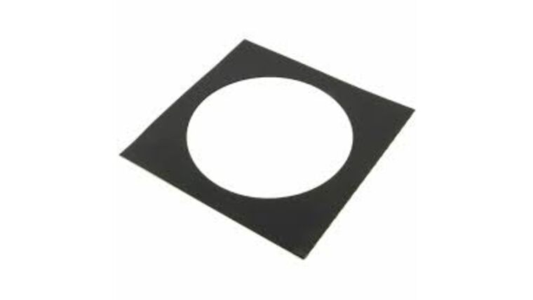 10′ PAR 64 Black Square Metal Gel Frame | Rental