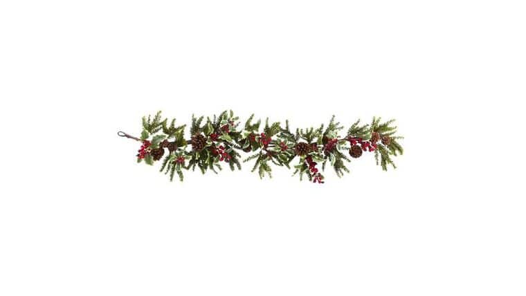 54” Holly Berry Garland | Rental