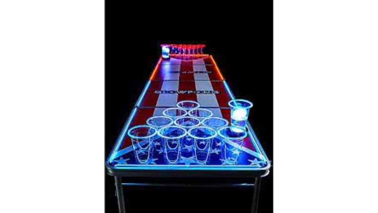 Beer Pong - UV - Glow In The Dark Beer Pong Table | Rental
