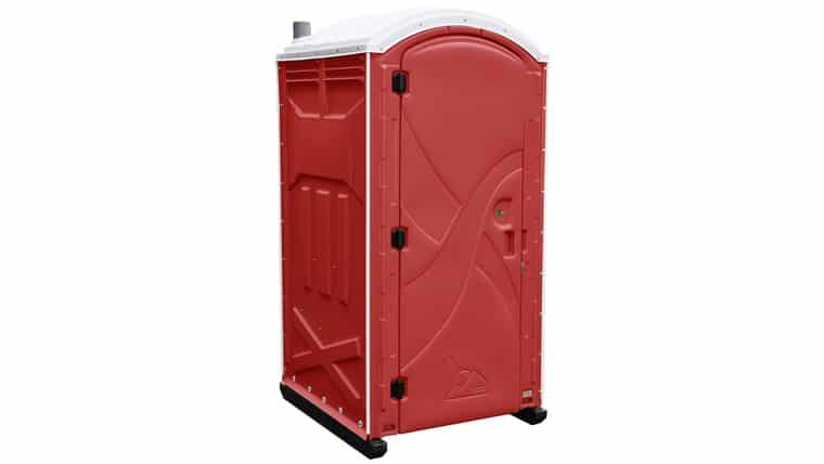 Red Axxis Portable Restroom Unit | Rental