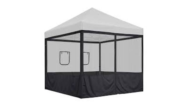 10′ x 30′ Tent Sidewall – Black Mesh Screen | Rental 10′ x 30′ Tent Sidewall – Black Mesh Screen | Rental