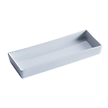 Tasting Ceramic Rectangular Plate 7.5″ x 2.75″ | Rental Tasting Ceramic Rectangular Plate 7.5″ x 2.75″ | Rental