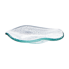 Tasting Ocean Glass Freeform Plate 3.75″ | Rental Tasting Ocean Glass Freeform Plate 3.75″ | Rental