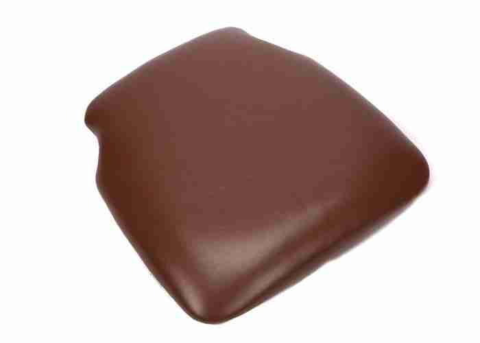 Brown 1.75″ Thick Vinyl Panel Chiavari Chair Cushion | Rental Brown 1.75″ Thick Vinyl Panel Chiavari Chair Cushion | Rental