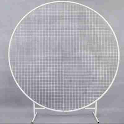 Round Grid Backdrop | Rental Round Grid Backdrop | Rental