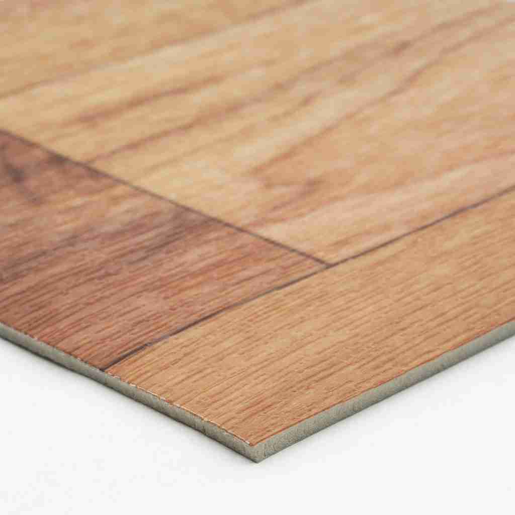 12ft Wide EventFlex Rolled Vinyl – Dark Maple | Rental