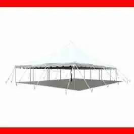 30′ x 40′ Premium Sectional Canopy Pole Party Tent – White | Rental 30′ x 40′ Premium Sectional Canopy Pole Party Tent – White | Rental