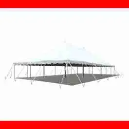 30′ x 60′ Premium Sectional Canopy Pole Party Tent – White | Rental 30′ x 60′ Premium Sectional Canopy Pole Party Tent – White | Rental