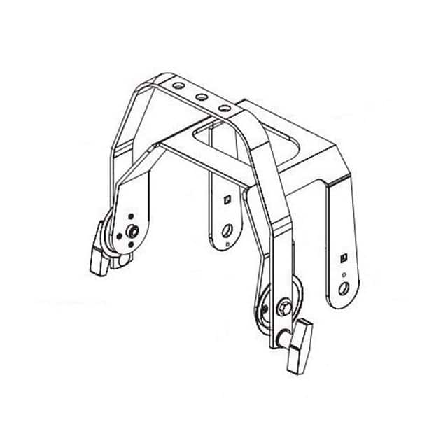 ETC 400BY Source Four Balance Yoke Assembly – Black | Rental