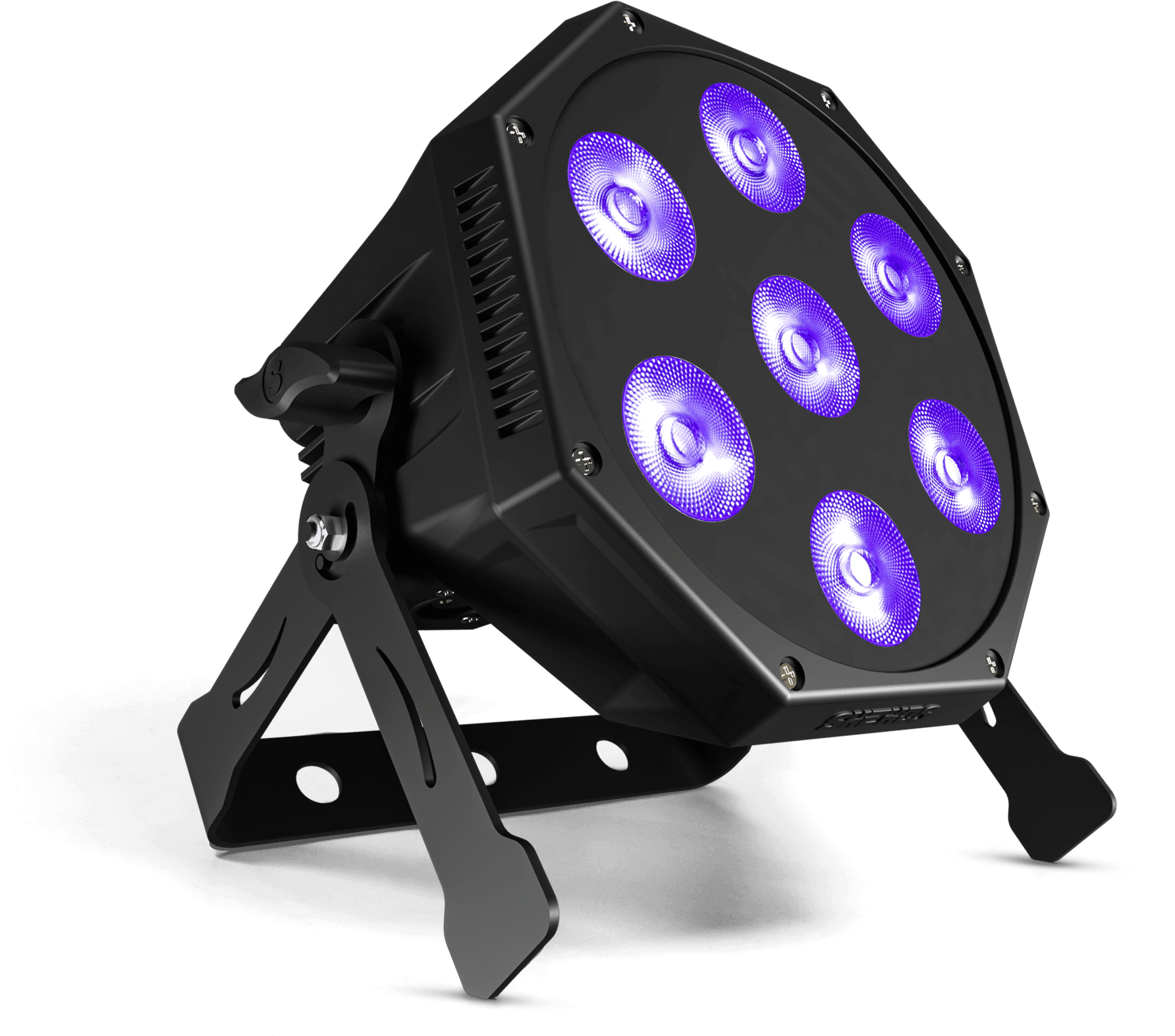 GlamoPar LED Lighting 7x12W RGBWA+UV&RGBLAC Color Mixing Intelligent Start stop Temperature Control For Wedding Concert | Rental