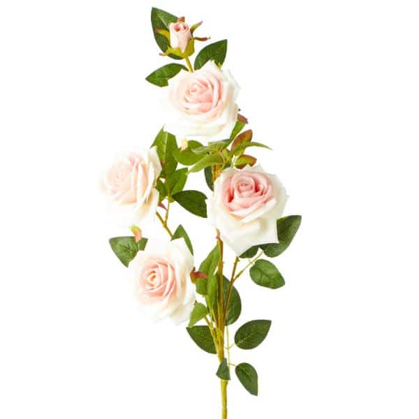 Decostar™ Artificial Rose Flowers – 36″ Blush | Rental