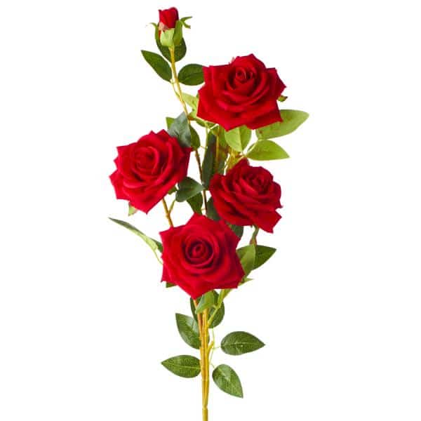 Decostar™ Artificial Rose Flowers – 36″ Red | Rental