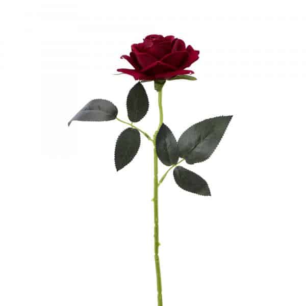 Decostar™ Artificial Single Rose 19½” – Red | Rental