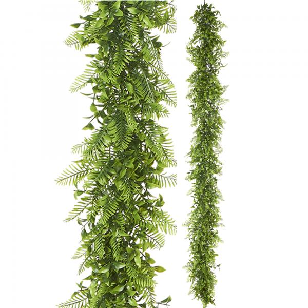 Decostar™ Artificial Mixed Greenery Garland – Style B – 62″ Long | Rental Decostar™ Artificial Mixed Greenery Garland – Style B – 62″ Long | Rental