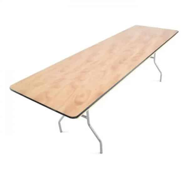 8FT (30″ x 96″) Plywood Table | Rental 8FT (30″ x 96″) Plywood Table | Rental