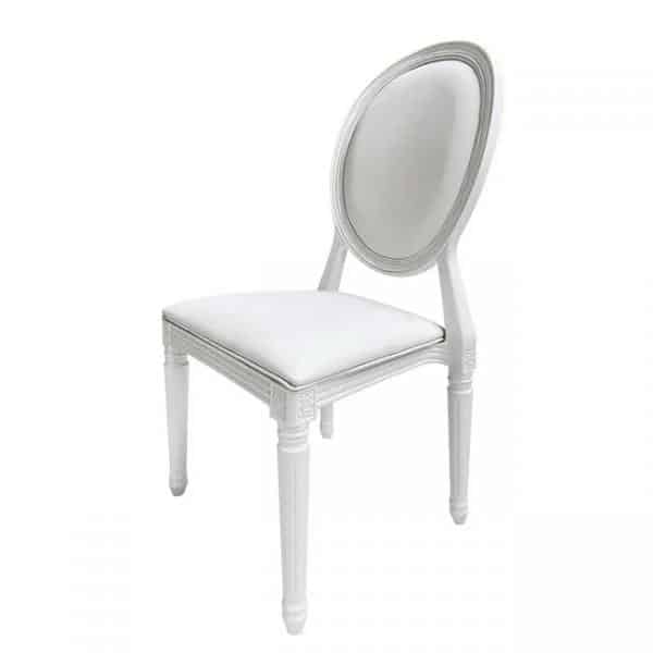 Resin Pop Louis Banquet Chair – White | Rental Resin Pop Louis Banquet Chair – White | Rental