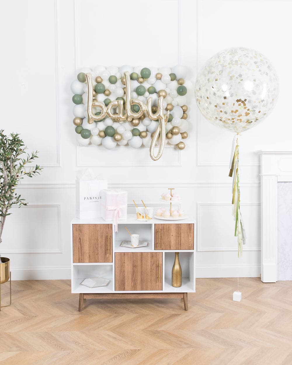 Botanical – Baby Shower – The Instant Backdrop | Rental