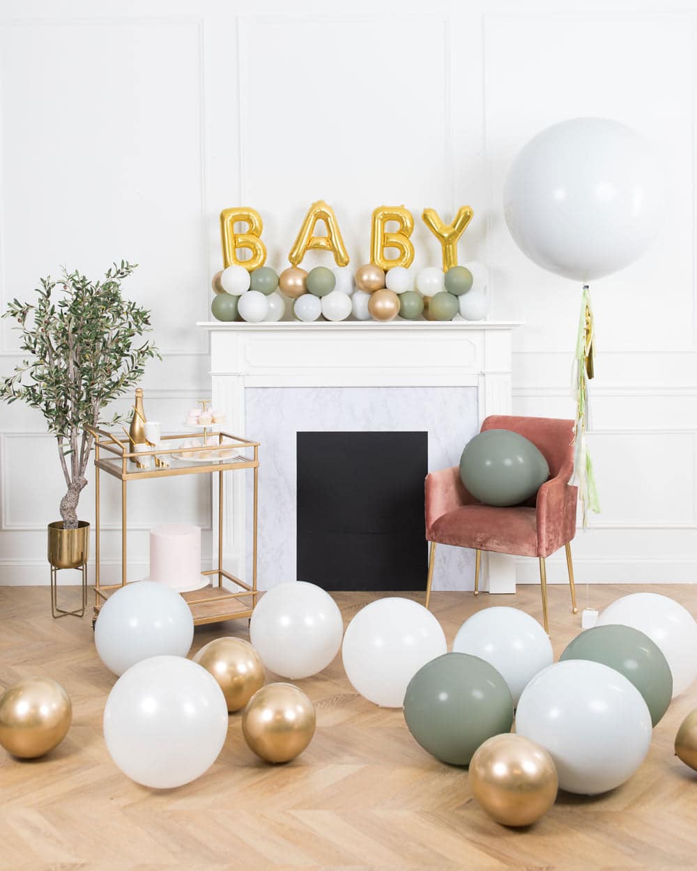 Botanical – Baby Shower – The Sweet & Simple Set | Rental