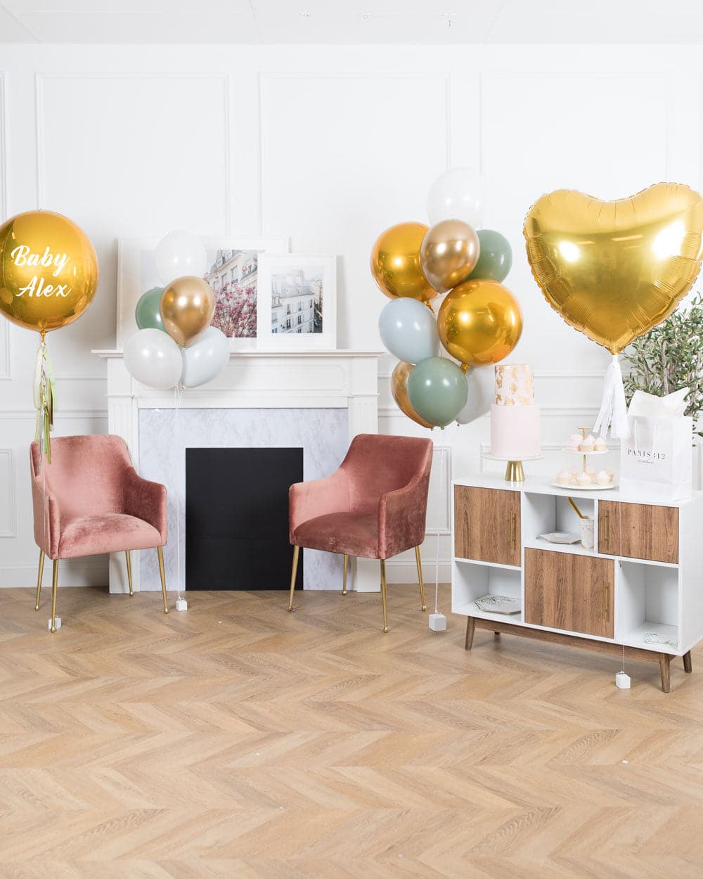 Botanical – Baby Shower – The Cute Quad | Rental