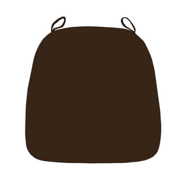 Chiavari Soft Cushion – 2″ Thick – Brown | Rental Chiavari Soft Cushion – 2″ Thick – Brown | Rental