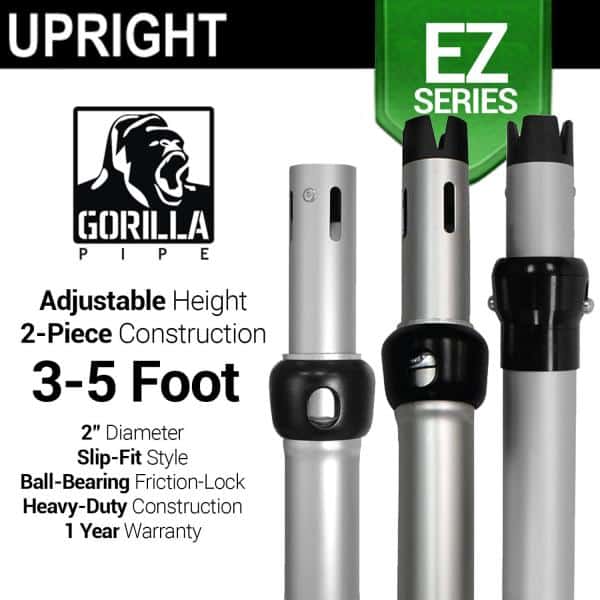 EZ Series – Adjustable Upright w/Slip-Lock (3ft-5ft) | Rental