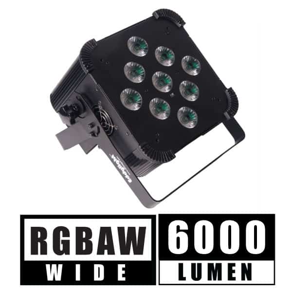 5 in 1 DMX Flat LED Plug-In Powered Light | Rental 5 in 1 DMX Flat LED Plug-In Powered Light | Rental