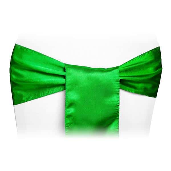 Sleek Satin Sash 6″ x 108″ – Kelly Green | Rental Sleek Satin Sash 6″ x 108″ – Kelly Green | Rental