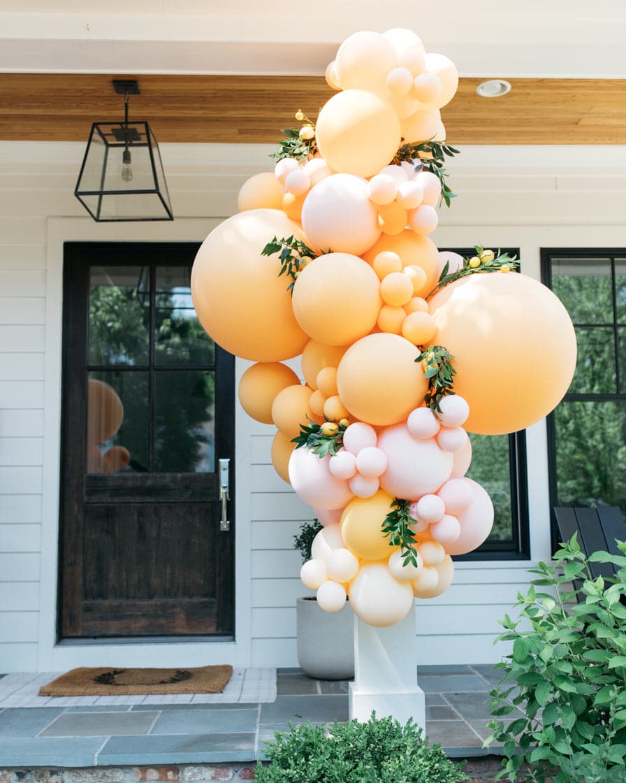 OUTDOOR – Bridal – Balloon Install Piece with Greenery – 6ft | Rental OUTDOOR – Bridal – Balloon Install Piece with Greenery – 6ft | Rental