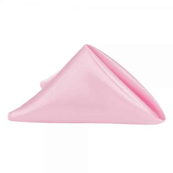 Sleek Satin Napkin 20″x20″ – Medium Pink | Rental Sleek Satin Napkin 20″x20″ – Medium Pink | Rental