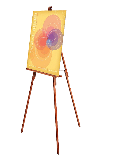 Display Easel, Wood | Rental