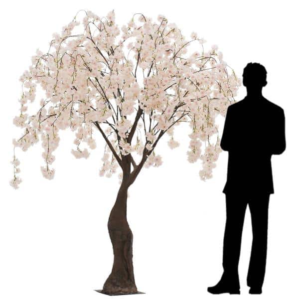 6ft Artificial Cherry Blossom Tree — Blush / Light Pink / Pink, 10 Interchangeable Branches | Customize for Weddings & Events | ModTree™ Collections | Rental 6ft Artificial Cherry Blossom Tree — Blush / Light Pink / Pink, 10 Interchangeable Branches | Customize for Weddings & Events | ModTree™ Collections | Rental