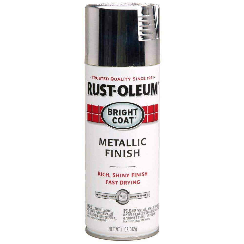 Rust-Oleum Stops Rust — 11 oz. Bright Chrome Metallic Spray Paint | Rental