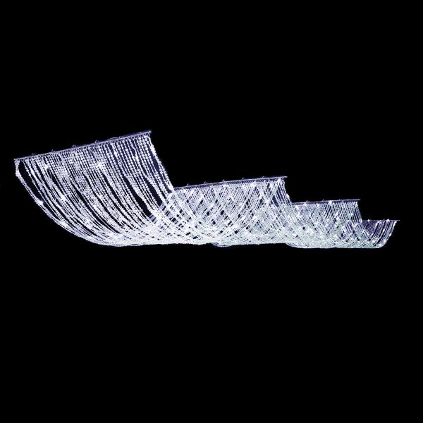 DecoStar™ 15ft. Crystal Ceiling Draping Panel – 36″ wide | Rental