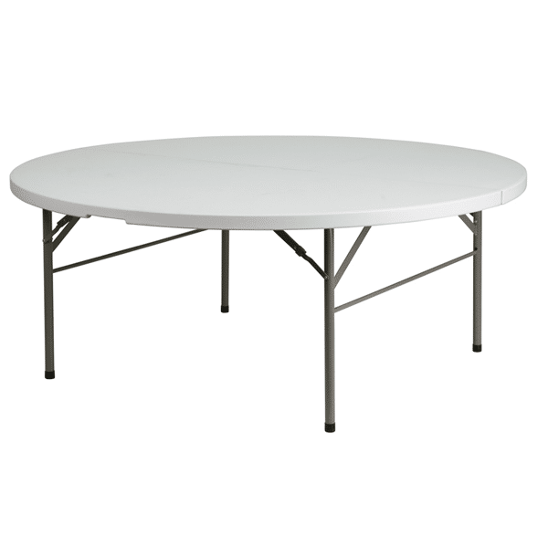 72″ Round Resin Table – 30″ Tall | Rental 72″ Round Resin Table – 30″ Tall | Rental
