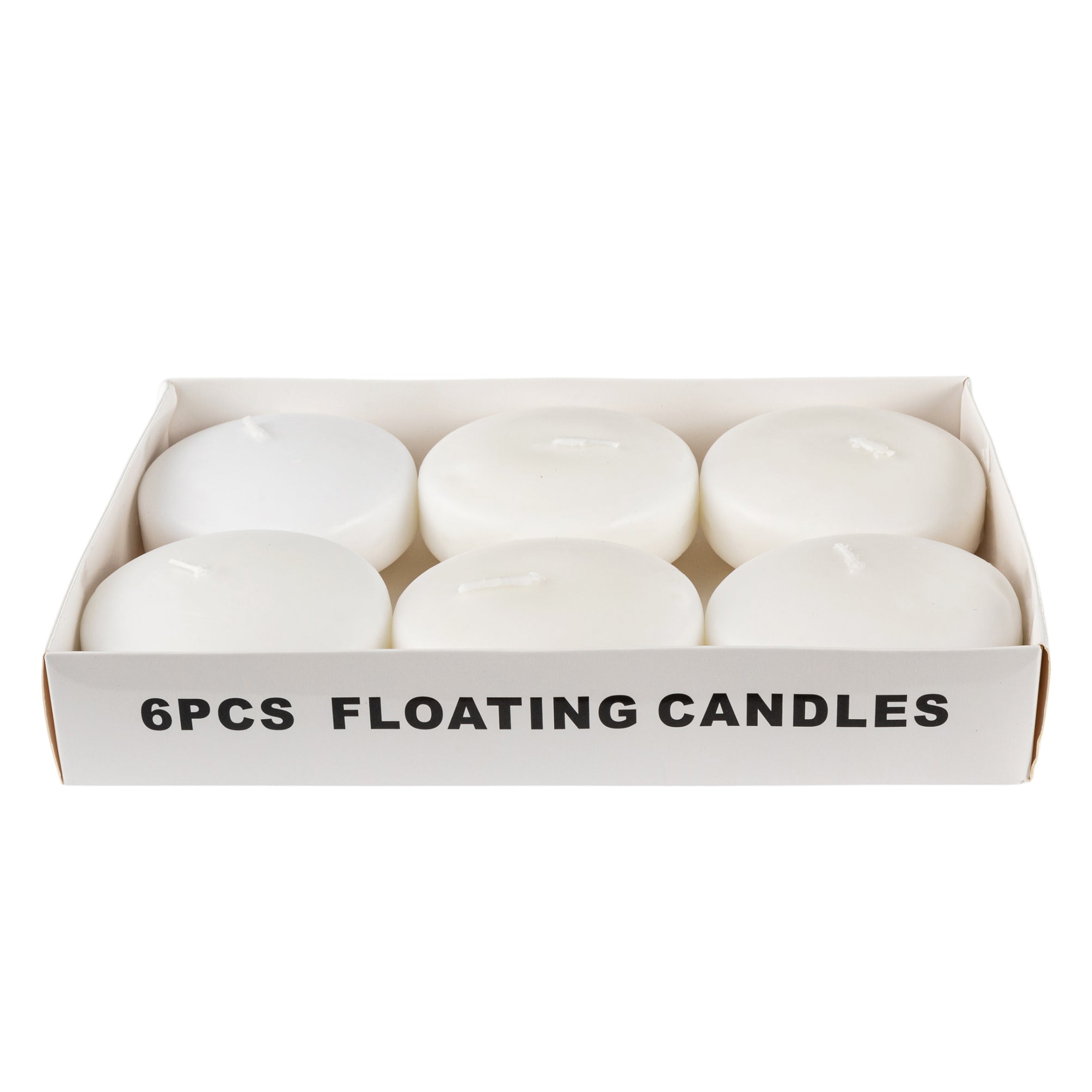 3″ Floating Candles (6 pcs) – White | Rental 3″ Floating Candles (6 pcs) – White | Rental