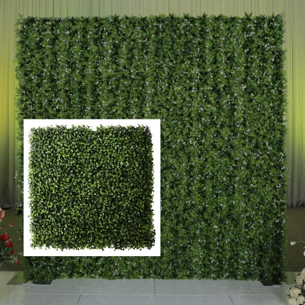 8ft x 7ft Portable Boxwood Greenery Backdrop Kit | Rental 8ft x 7ft Portable Boxwood Greenery Backdrop Kit | Rental