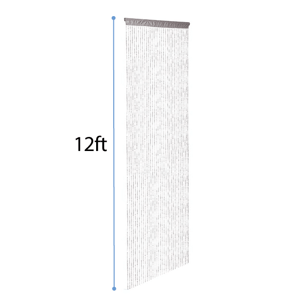 DecoStar™ Satin Top Rod Pocket 12ft. Jewel Crystal Iridescent Diamond Cut Curtain | Rental DecoStar™ Satin Top Rod Pocket 12ft. Jewel Crystal Iridescent Diamond Cut Curtain | Rental
