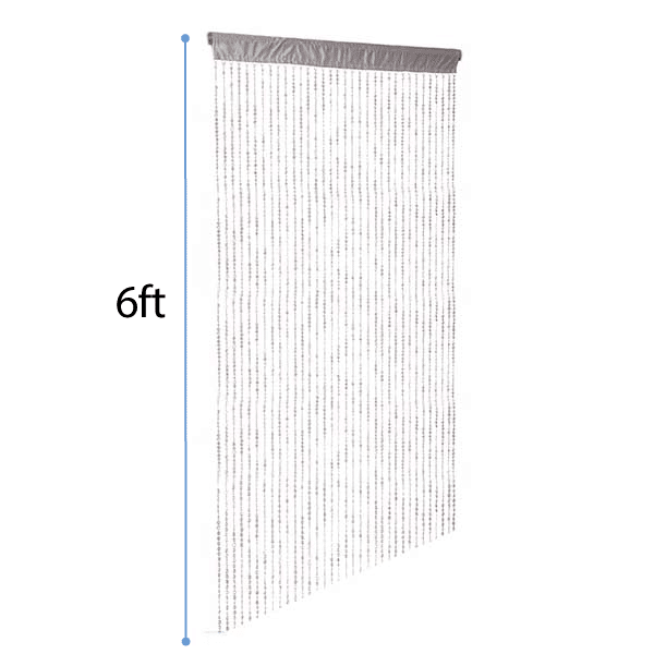 DecoStar™ Satin Top Rod Pocket 6ft. Jewel Crystal Iridescent Diamond Cut Curtain | Rental DecoStar™ Satin Top Rod Pocket 6ft. Jewel Crystal Iridescent Diamond Cut Curtain | Rental