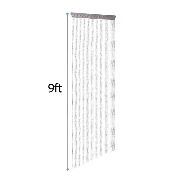DecoStar™ Satin Top Rod Pocket 9ft. Jewel Crystal Iridescent Diamond Cut Curtain | Rental DecoStar™ Satin Top Rod Pocket 9ft. Jewel Crystal Iridescent Diamond Cut Curtain | Rental