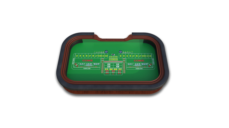 Part – Craps – 8′ Green Craps Casino Game Table Only | Rental Part – Craps – 8′ Green Craps Casino Game Table Only | Rental